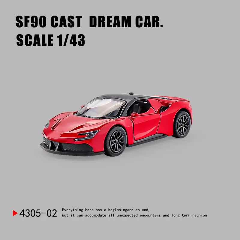 Three-Door Rross-Country Alloy Artificial Off-Road Sports Car Model Kidsren's Pull-Back Toy Car Batch