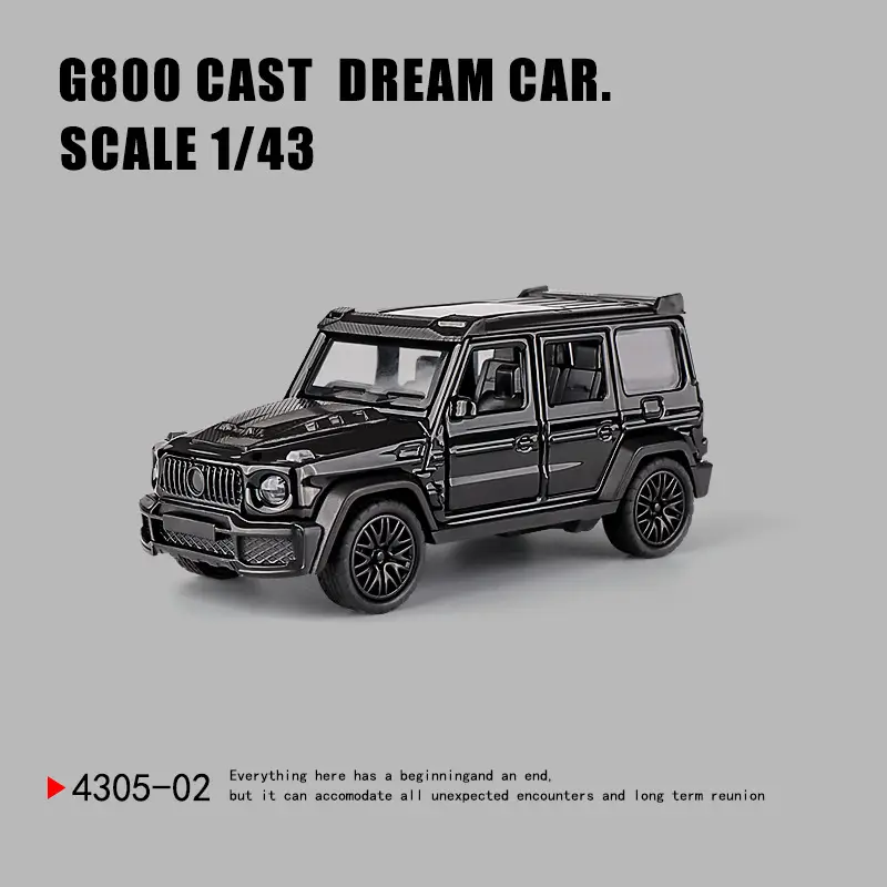 Three-Door Rross-Country Alloy Artificial Off-Road Sports Car Model Kidsren's Pull-Back Toy Car Batch