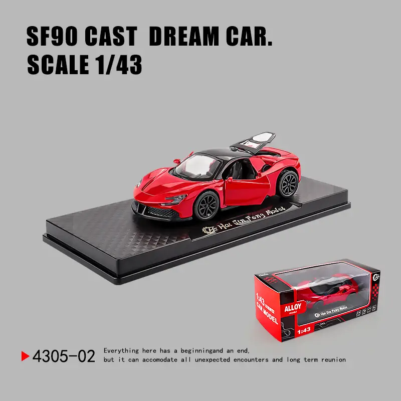 Three-Door Rross-Country Alloy Artificial Off-Road Sports Car Model Kidsren's Pull-Back Toy Car Batch