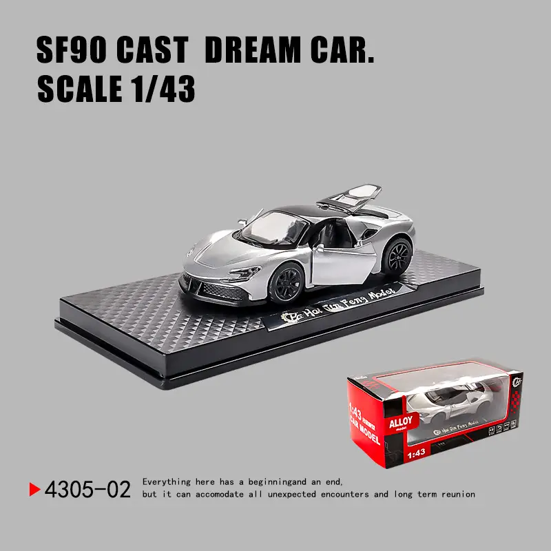 Three-Door Rross-Country Alloy Artificial Off-Road Sports Car Model Kidsren's Pull-Back Toy Car Batch