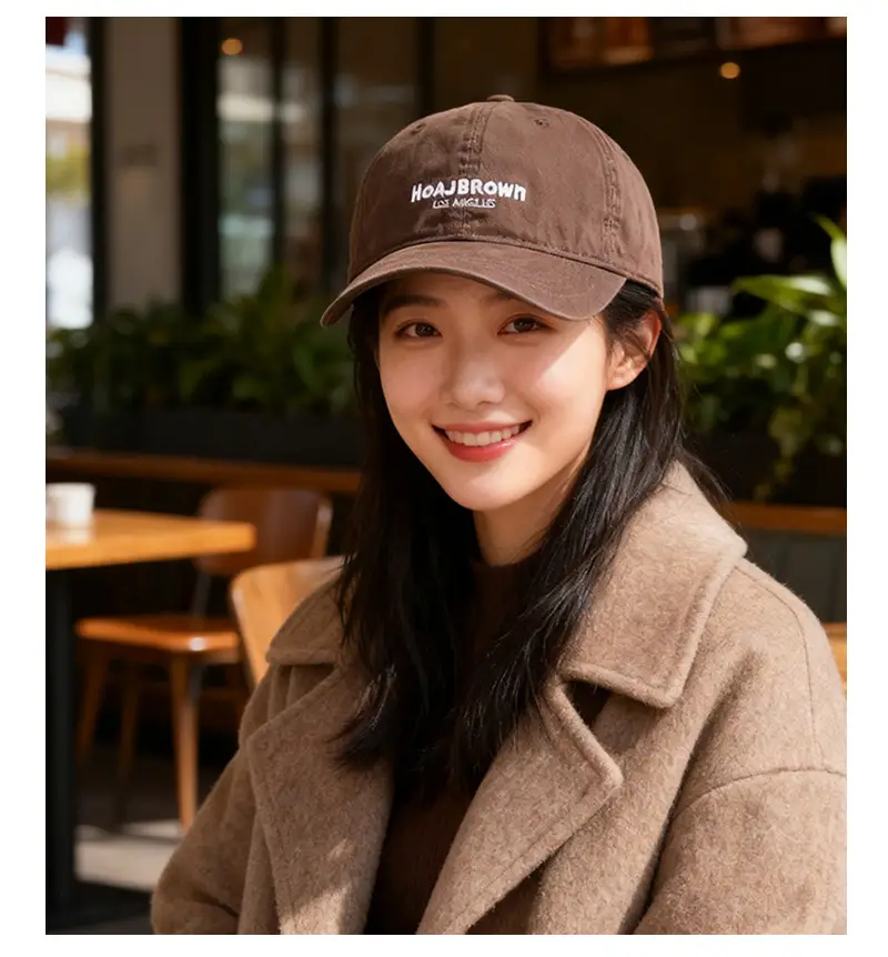 Maroon Embroidered Baseball Cap Large Head — feature 10