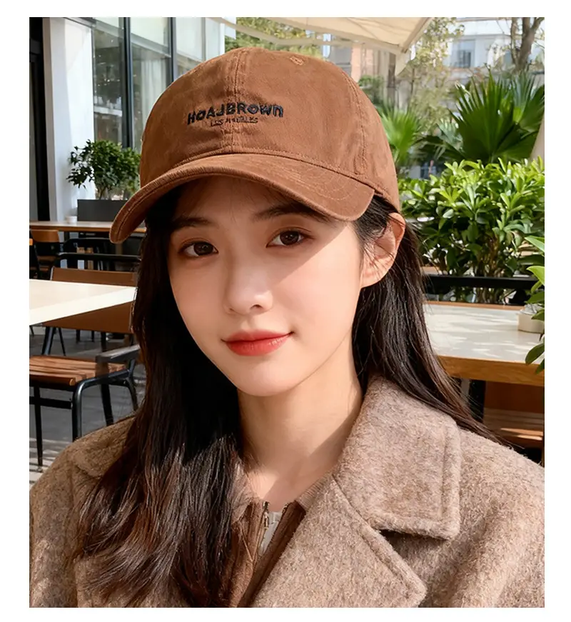 Maroon Embroidered Baseball Cap Large Head — feature 11