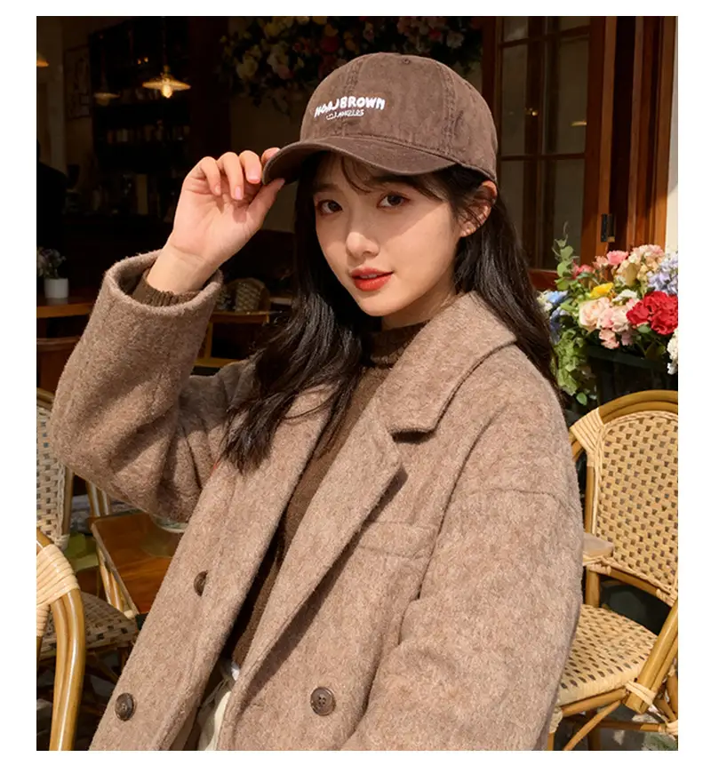 Maroon Embroidered Baseball Cap Large Head — feature 9