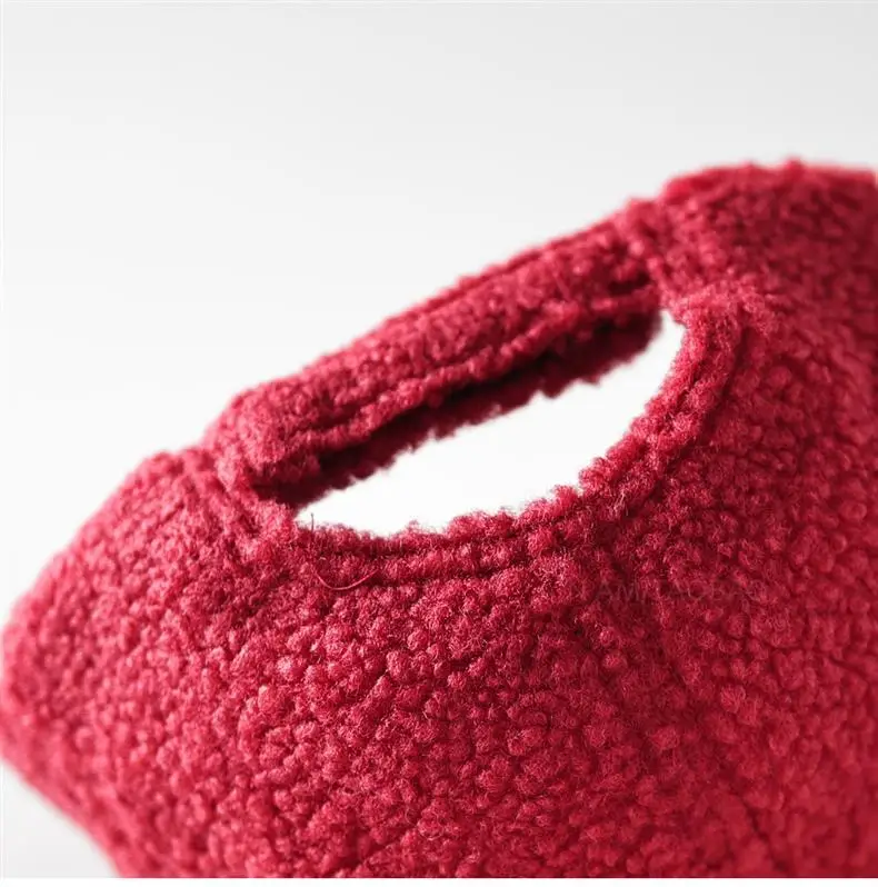 White Wool Baseball Cap Warm Windproof Men Women — feature 9