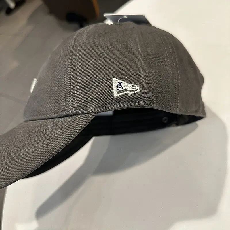 Women White NY LA Baseball Cap Wide Brim — feature 10