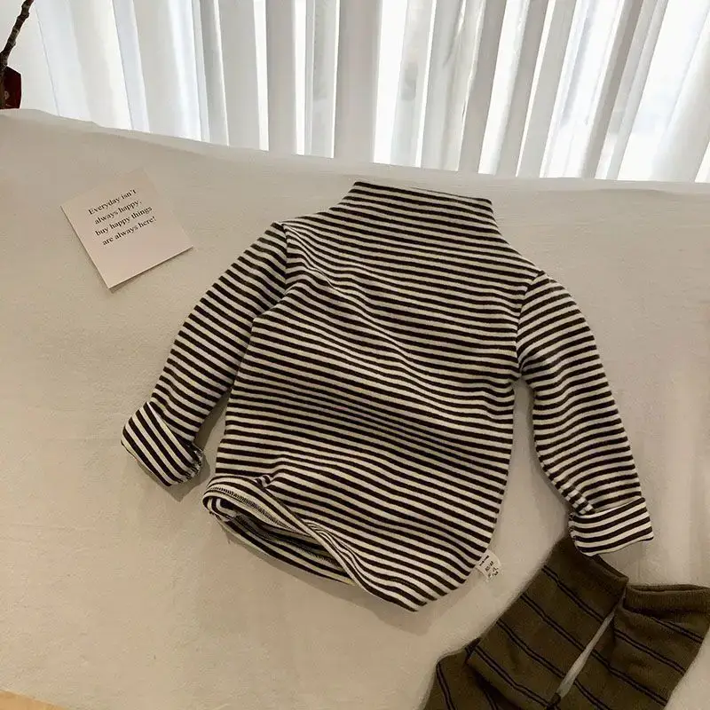 Brown Long Sleeve T-Shirt for Girls Autumn Winter - Image 7