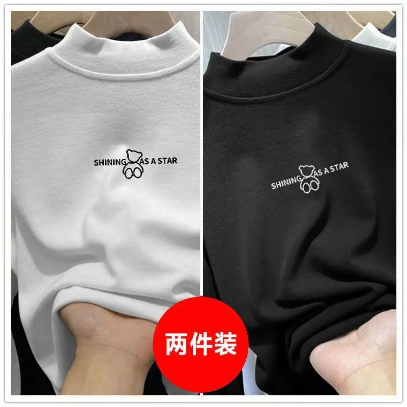 Girls German Velvet T-Shirt Black Long Sleeve - Image 11
