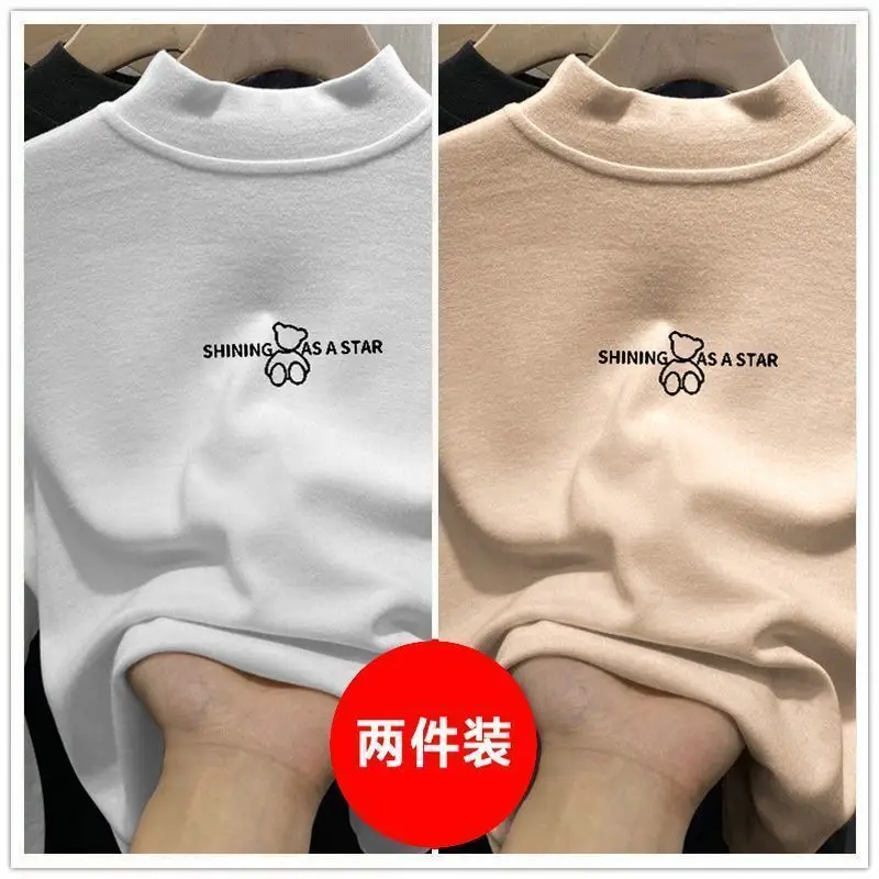 Girls German Velvet T-Shirt Black Long Sleeve - Image 12
