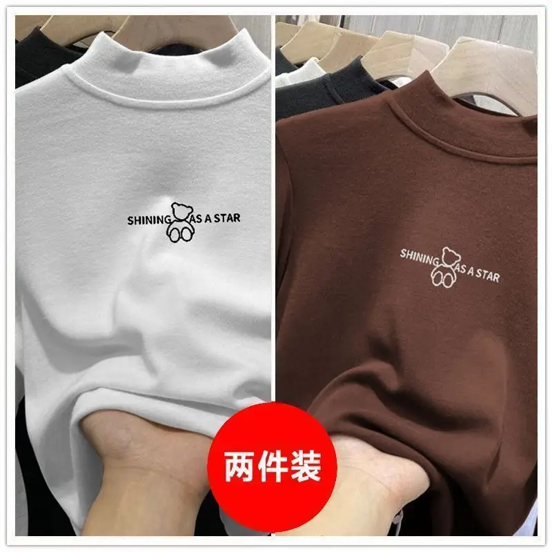 Girls German Velvet T-Shirt Black Long Sleeve - Image 13