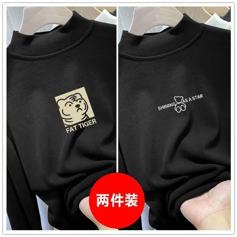Girls German Velvet T-Shirt Black Long Sleeve - Image 22
