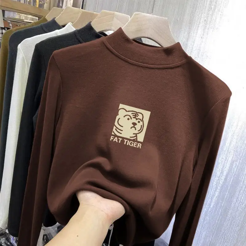 Girls German Velvet T-Shirt Black Long Sleeve - Image 8