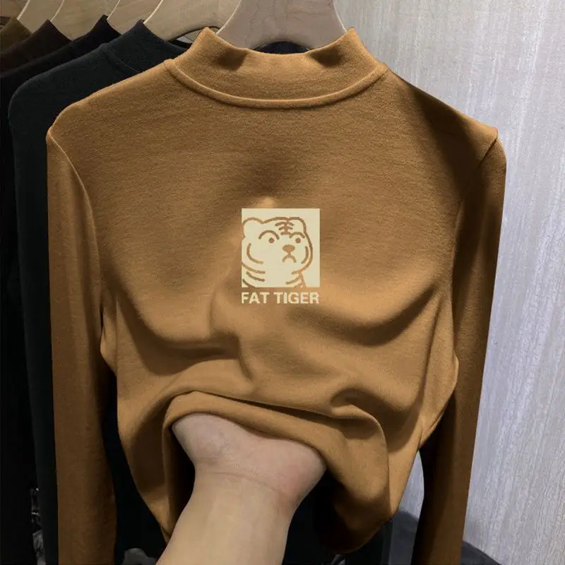 Girls German Velvet T-Shirt Black Long Sleeve - Image 9