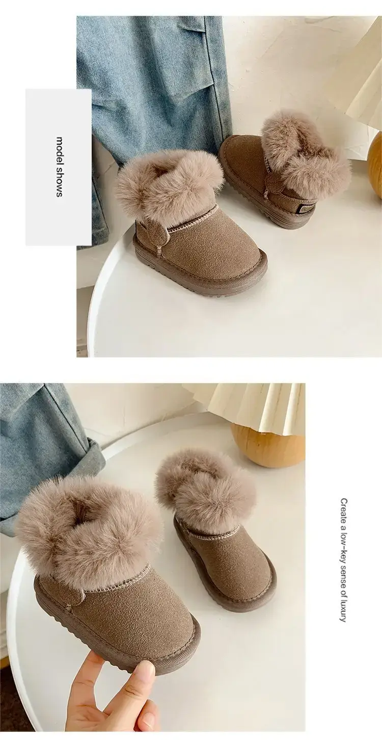 Baby Fleece Lined Winter Boots for 1-2Yrs — feature 9