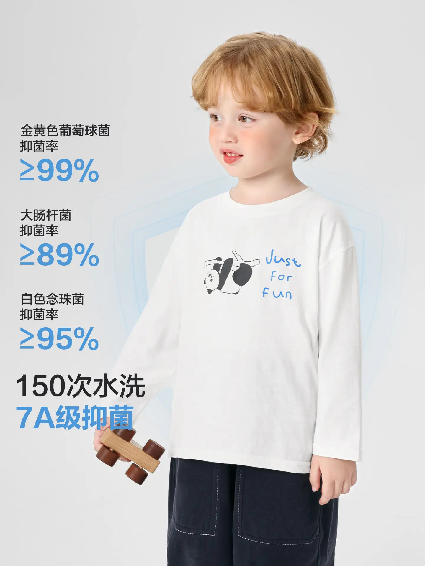 Right European Boys Cartoon Long Sleeve T-Shirt White - Image 5