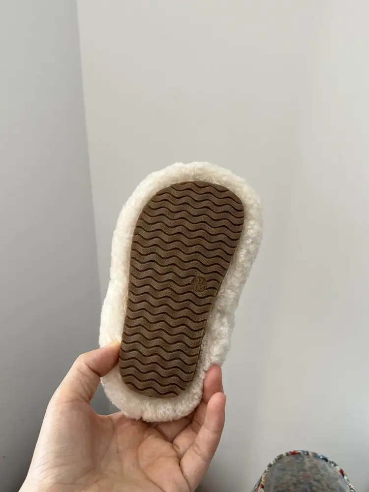 New Baby Girl Snow Boots Soft Sole Thickened Toddler Shoes Winter Boys Plus Plush Fur Shoes — feature 10
