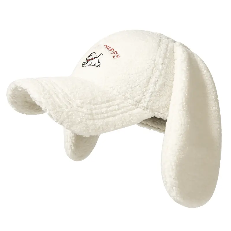 Japanese Teddy Fleece Baseball Cap for Women Winter Warm - Image 7