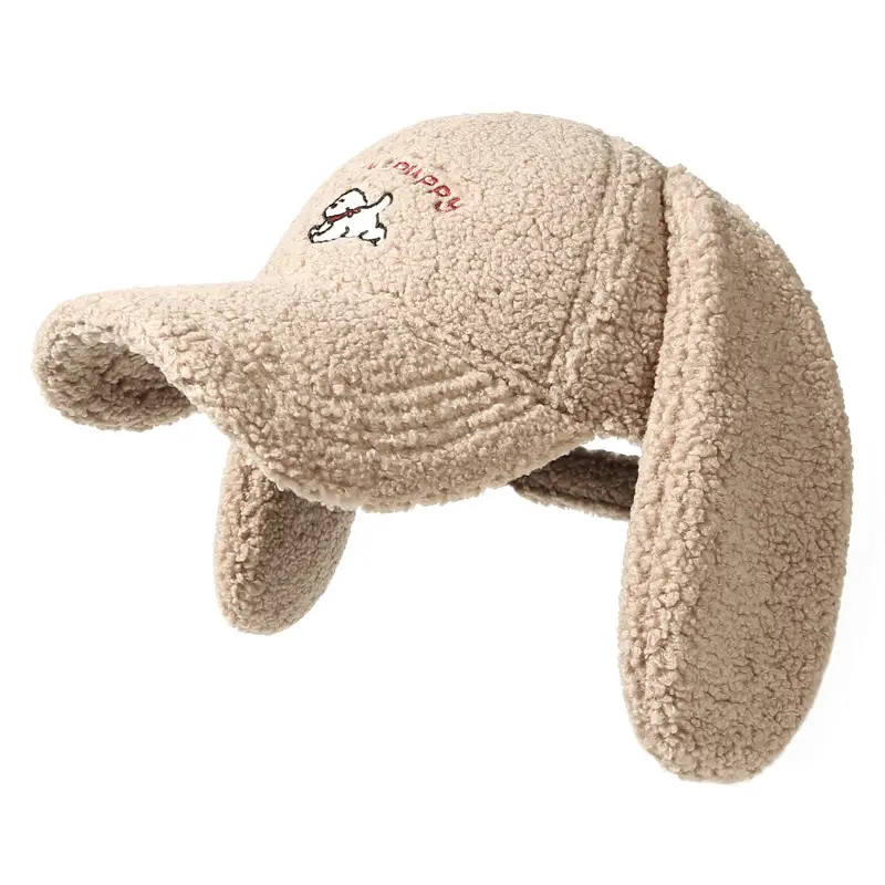 Japanese Teddy Fleece Baseball Cap for Women Winter Warm - Image 2