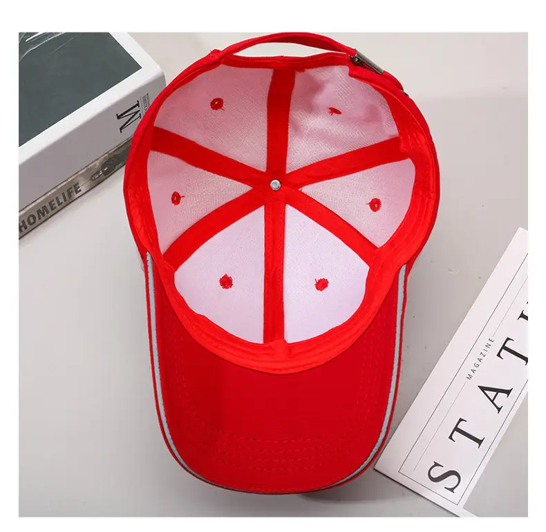 Blue Wide Brim Baseball Cap for Women — feature 11