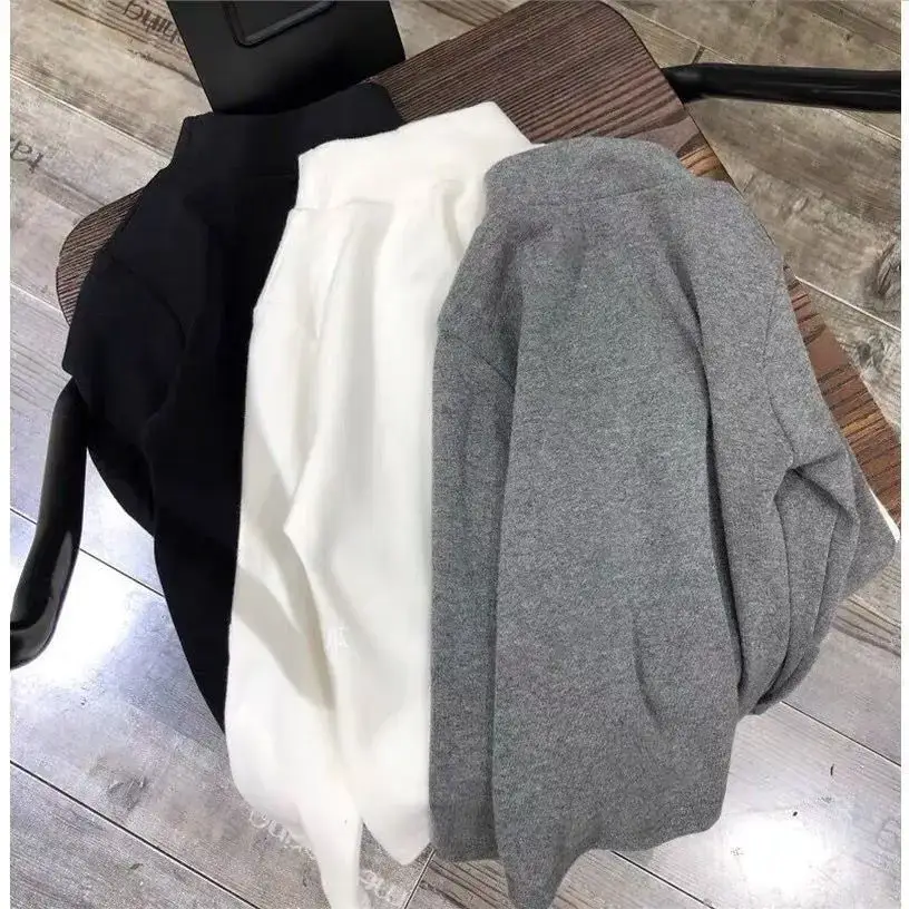 2024 Kids Warm Grey Turtleneck T-Shirt — feature 2