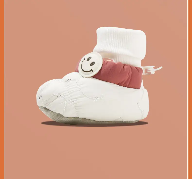 Winter Newborn Baby Shoes and Socks, Infant Girls' Shoes, Newborn Shoes, Warm Cotton Shoes, Fleece-Lined Soft Soles, Autumn and Winter — feature 32
