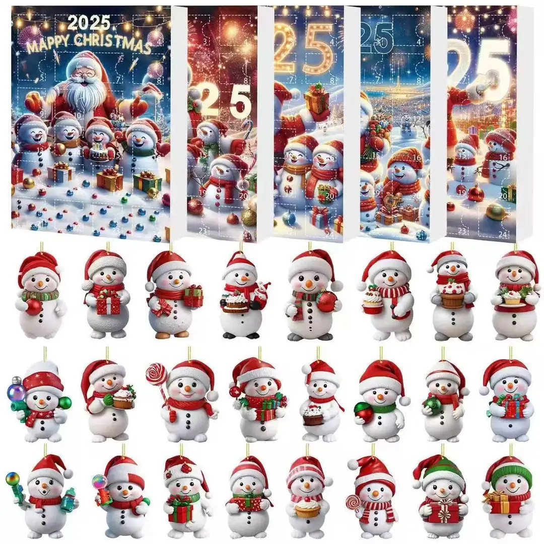 2026 Cross-Border Hot-Selling New Products Multi-Series Countdown Calendar Blind Box Decorative Flat Acrylic Pendant Gift — feature 7
