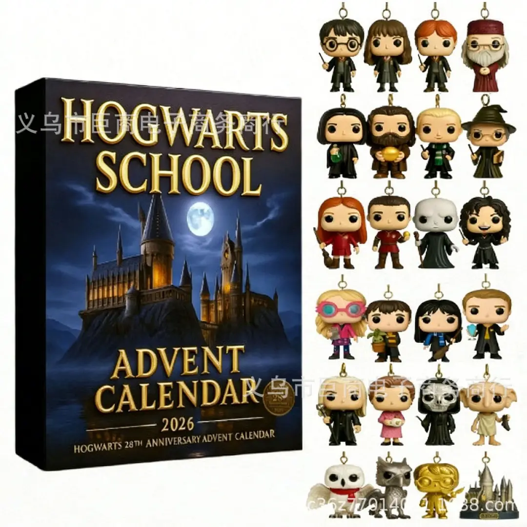 2026 Cross-Border Hot-Selling New Products Multi-Series Countdown Calendar Blind Box Decorative Flat Acrylic Pendant Gift