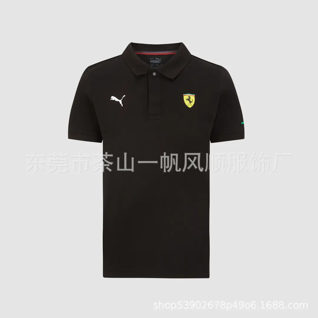 Fashionable New Style Versatile Racing and Off-Road Riding Clothing for Men, Short-Sleeved Polo Shirt, Comfortable, Wear-Resistant, Anti-Static