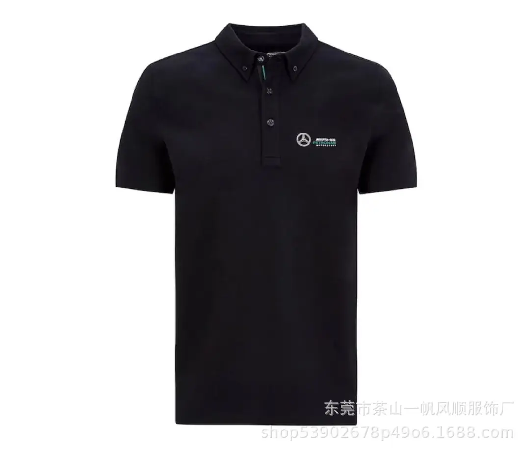 Fashionable New Style Versatile Racing and Off-Road Riding Clothing for Men, Short-Sleeved Polo Shirt, Comfortable, Wear-Resistant, Anti-Static