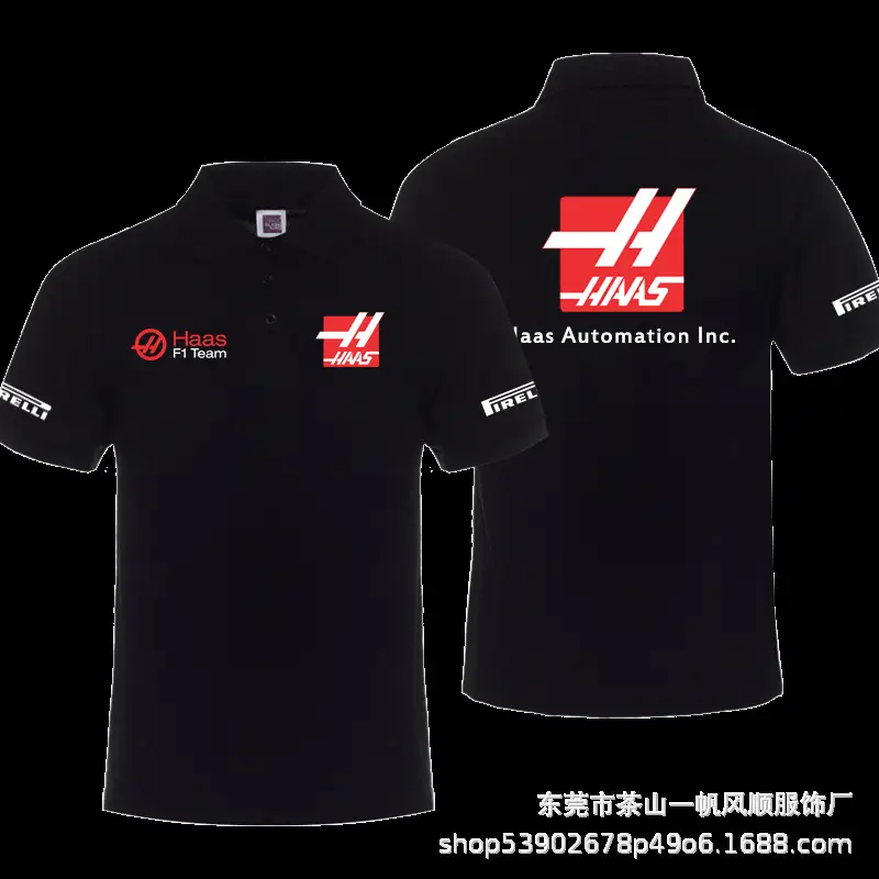 Fashionable New Style Versatile Racing and Off-Road Riding Clothing for Men, Short-Sleeved Polo Shirt, Comfortable, Wear-Resistant, Anti-Static
