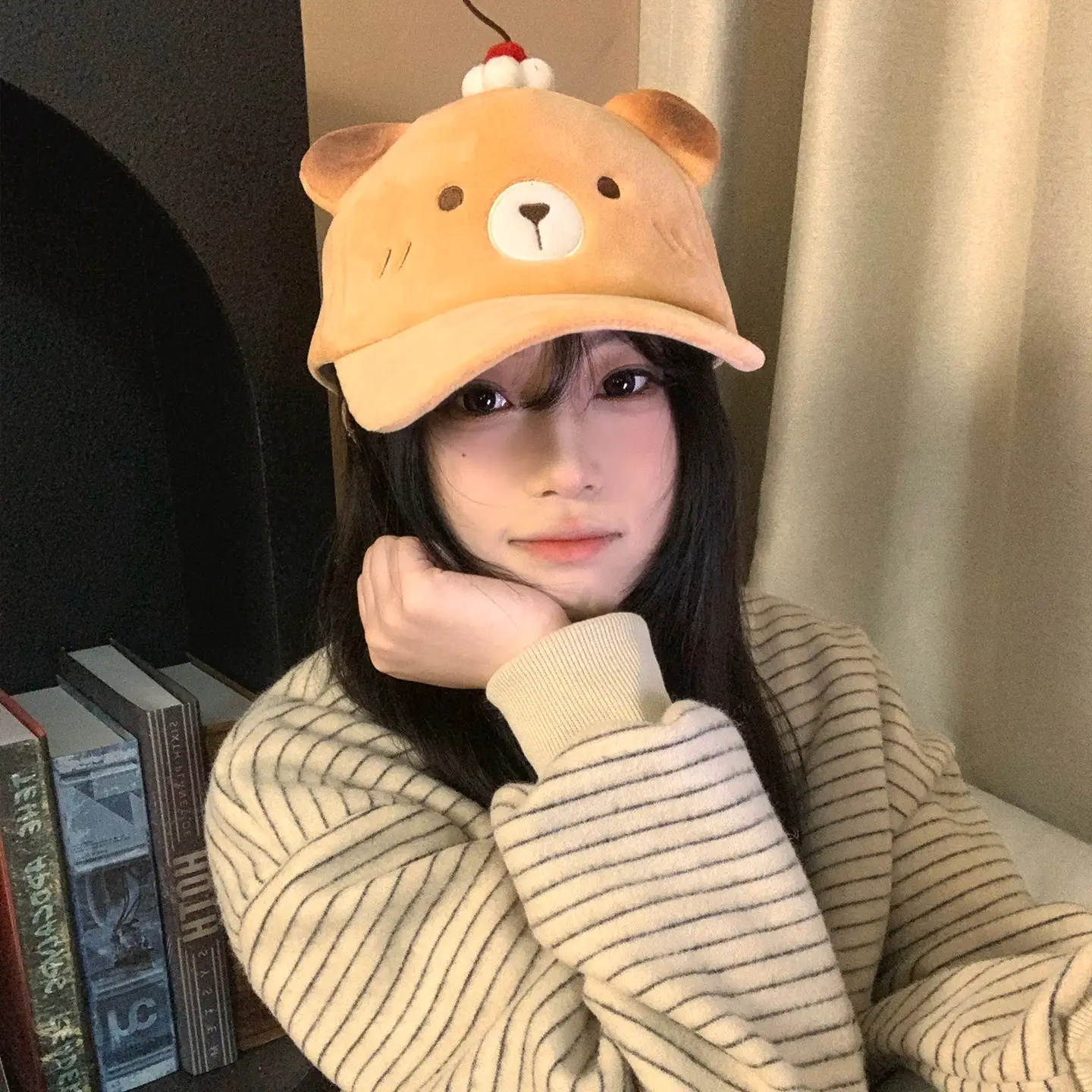 Cute Burnt Kitten Chef Cap for Women 2025 - Image 5