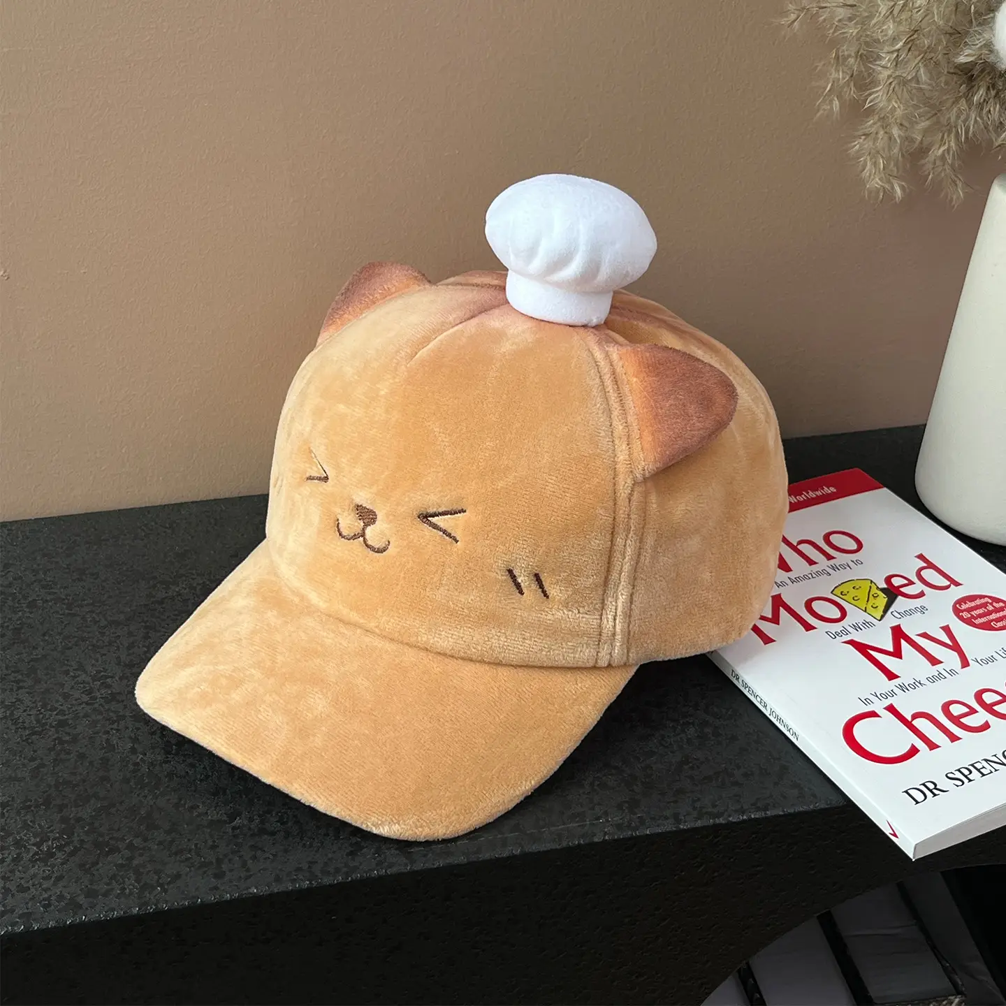 Cute Burnt Kitten Chef Cap for Women 2025 - Image 2