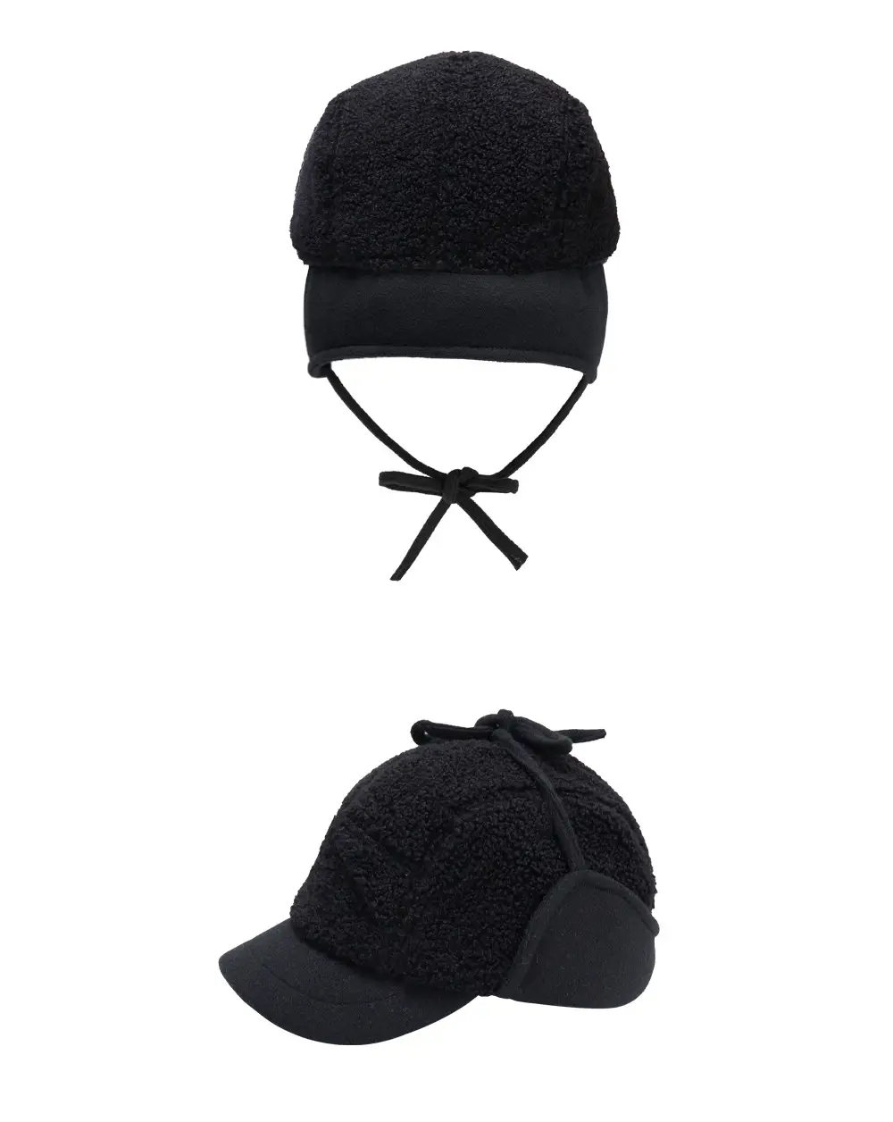 Winter Cycling Hat for Women Warm Windproof Black — feature 8