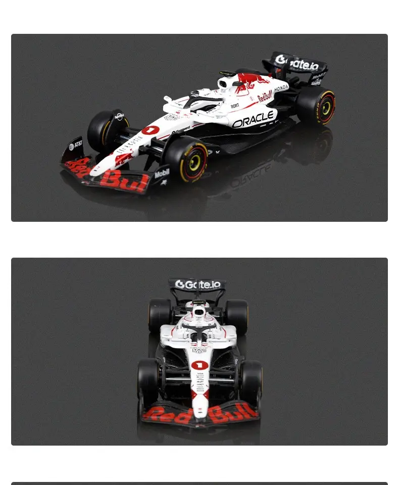 1:43 Bimei Red Bull Rb21F1 Japan Station Toy — feature 5