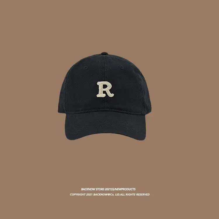 New Arrival Letter Embroidered Baseball Cap Black — feature 5