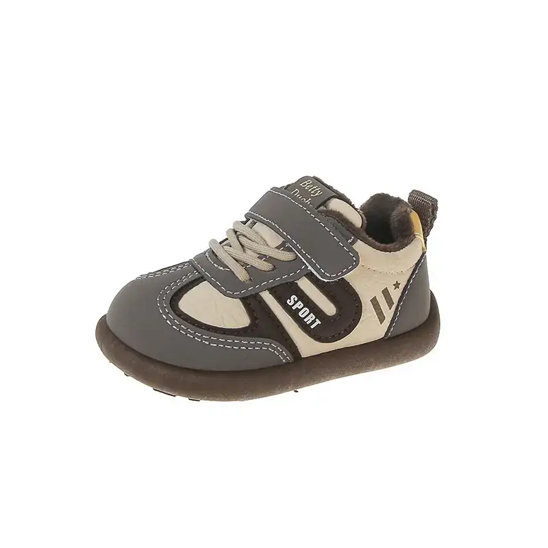 Winter Velvet Baby Shoes for Boys Girls Soft Non-Slip