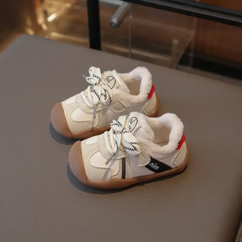 Baby Fleece Lined Winter Shoes for 0-3Yrs