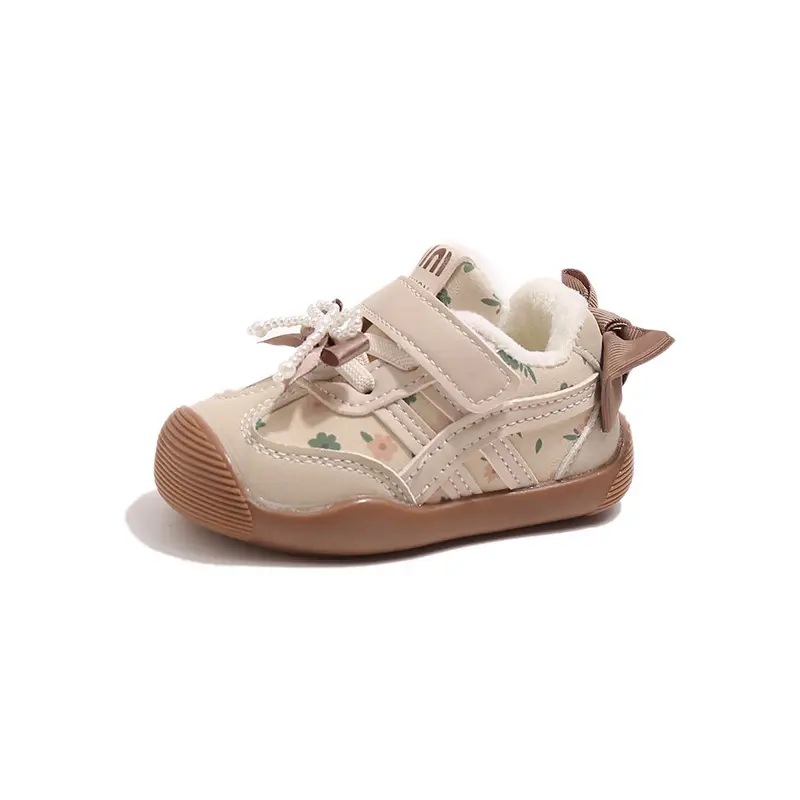 Autumn and Winter Baby Girl Toddler Shoes 0 to 1-3 Years Old Baby Shoes Soft Sole Girls Princess Shoes Autum Children's Shoes Functional Shoes - Image 7