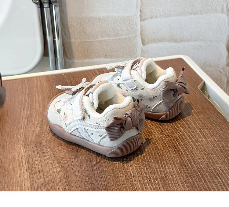 Autumn and Winter Baby Girl Toddler Shoes 0 to 1-3 Years Old Baby Shoes Soft Sole Girls Princess Shoes Autum Children's Shoes Functional Shoes — feature 8