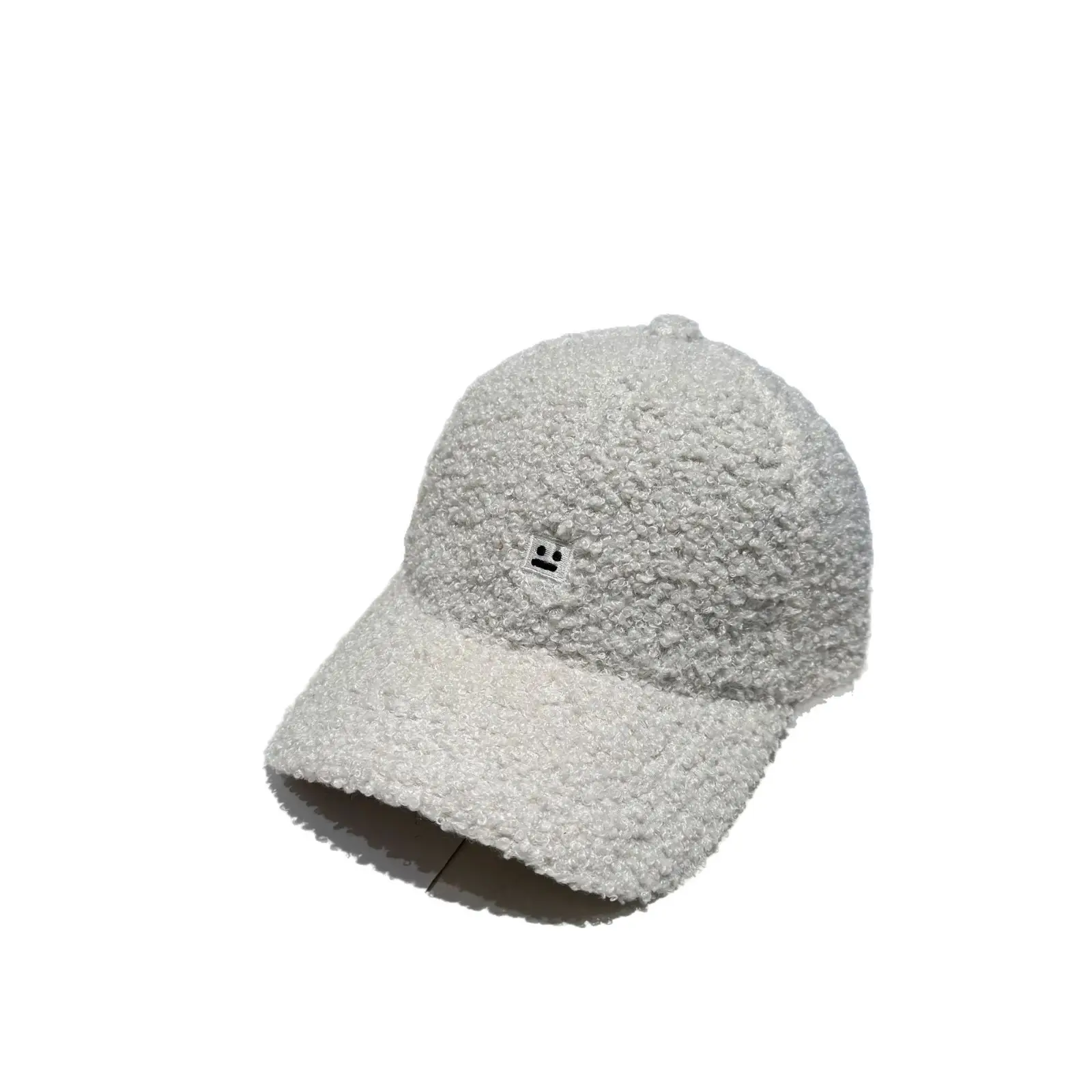 Autumn Winter Warm Baseball Cap with Embroidered Beads - Image 8