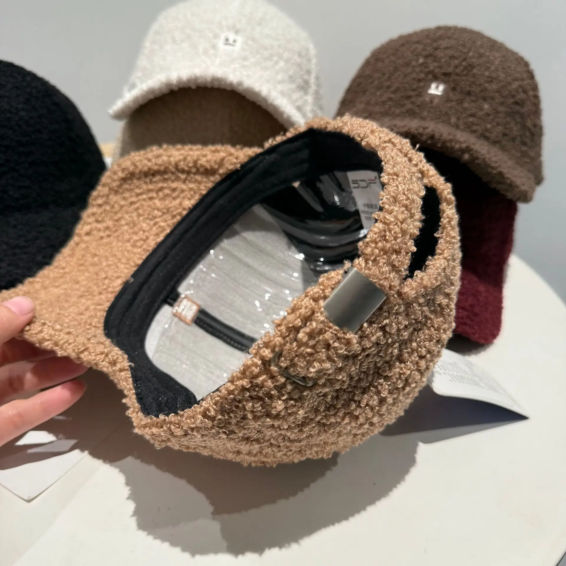 Korean Style Wool Cap Brown Winter Warm — feature 8