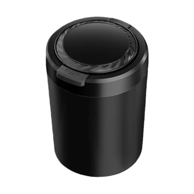 Car-Mounted Ashtray with Anti-Fly Ash, Multifunctional Automatic Lid Opening, Smoke Extinguishing, Ash Collection, Sealed, Portable, High-End Car Accessory