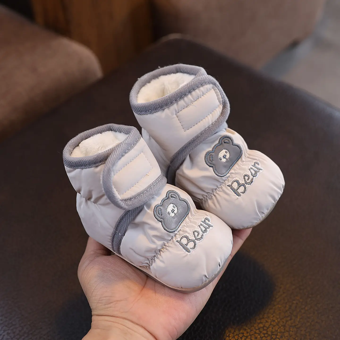 Winter Baby Shoes for 3-12 Months Soft Rubber Warm