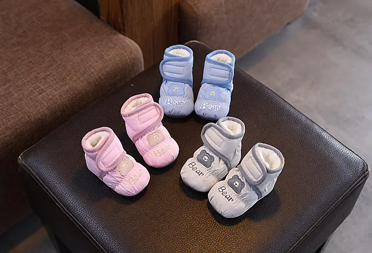 Winter Baby Shoes for 3-12 Months Soft Rubber Warm — feature 2