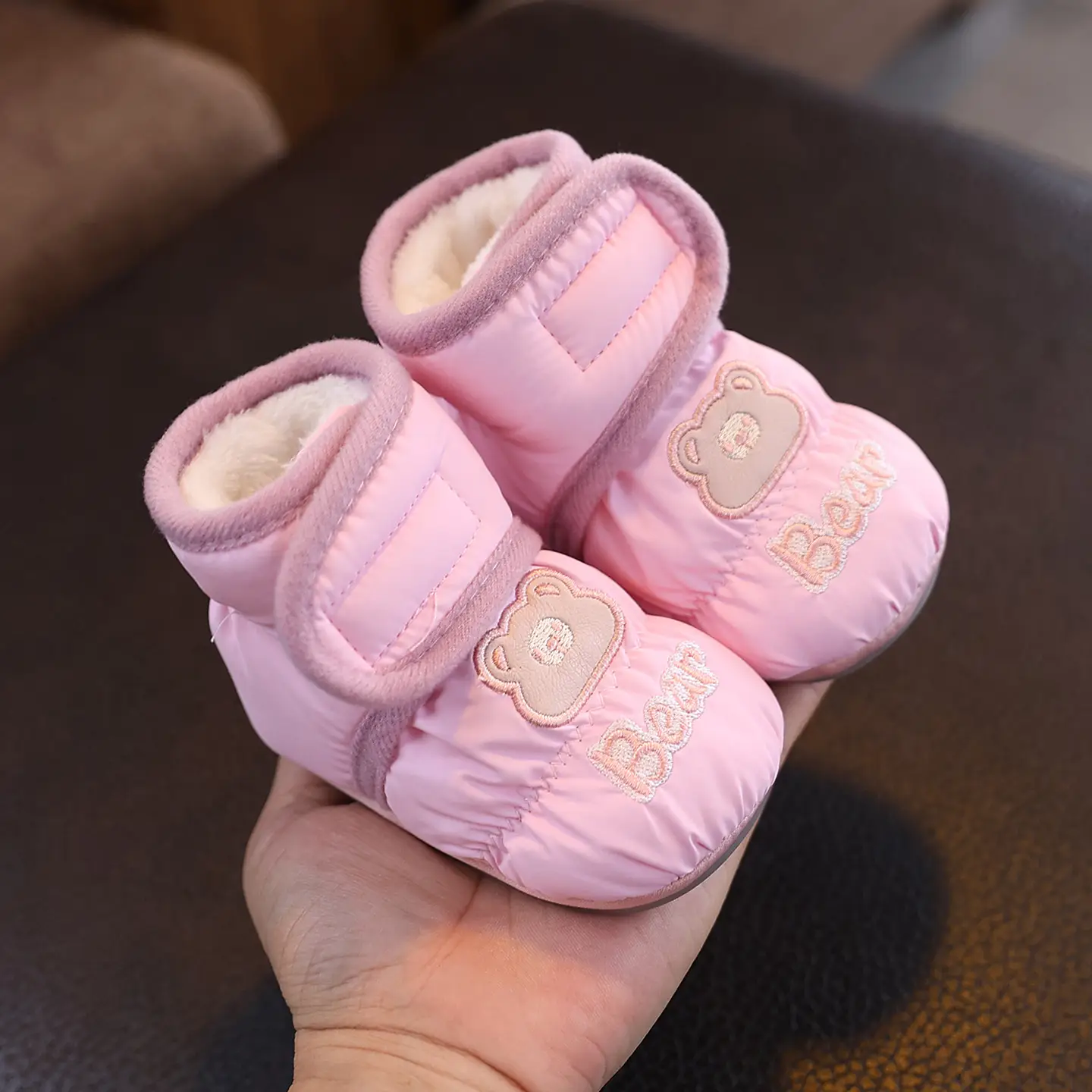 Winter Baby Shoes for 3-12 Months Soft Rubber Warm