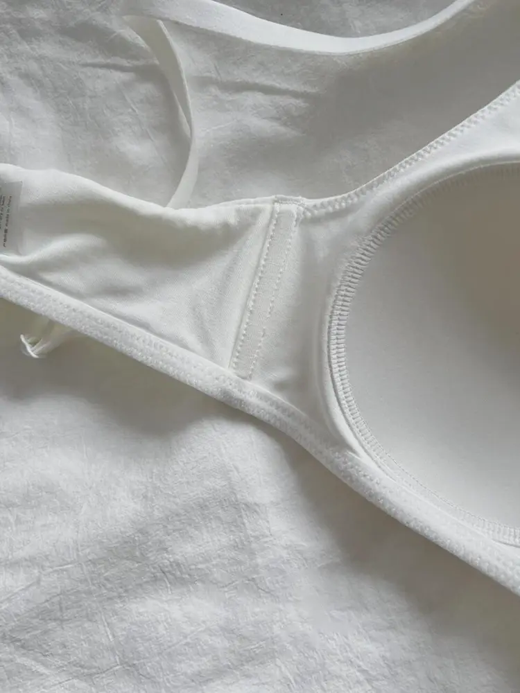 Zhiqumo Modal Round Breast One-Piece Seamless Intimates Women's Summer Thin Small Breast Push-Up Anti-Sagging Breathable Bra — feature 12