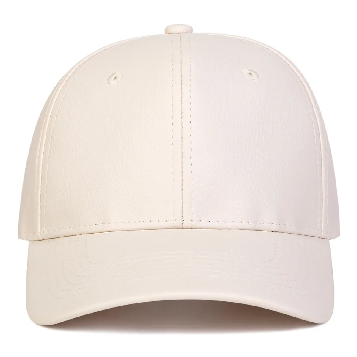 Black Leather Duckbill Cap for Women Winter — feature 10