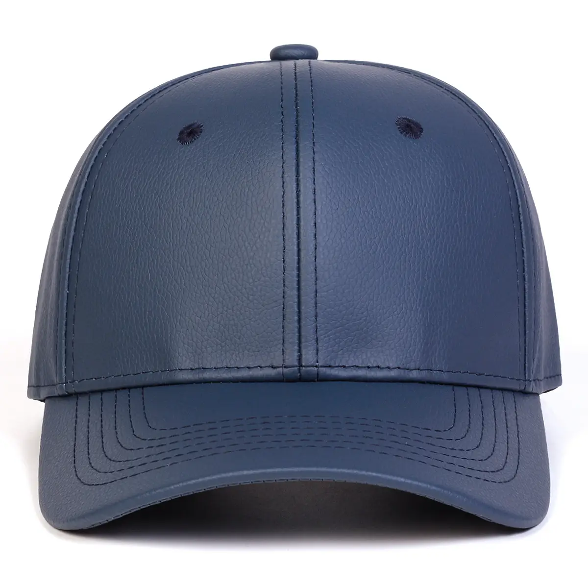 Black Leather Duckbill Cap for Women Winter — feature 6