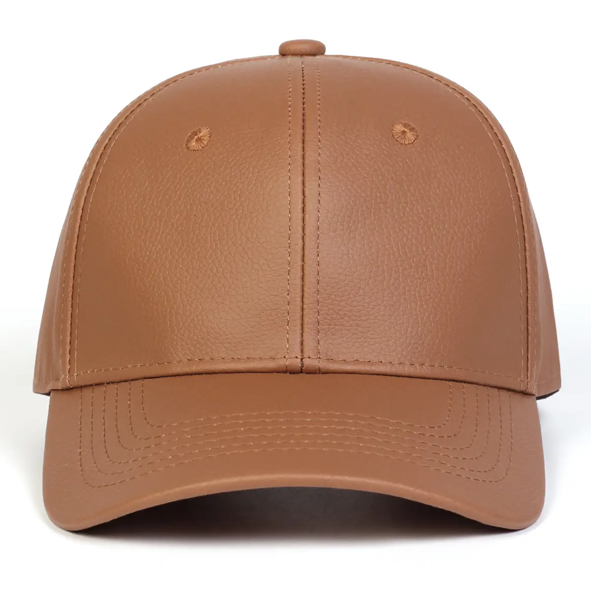 Black Leather Duckbill Cap for Women Winter — feature 8