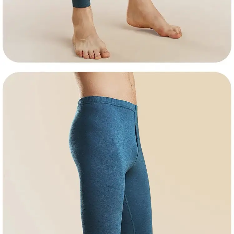 Thermal Pants for Middle-Aged Men, Thickened and Fleece-Lined Debao Thermal Base Layer Pants, Men's Winter Underpants, Fleece Pants, Wool Autumn Pants — feature 26