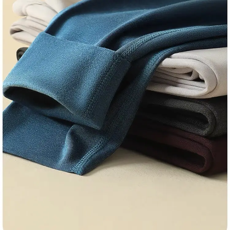 Thermal Pants for Middle-Aged Men, Thickened and Fleece-Lined Debao Thermal Base Layer Pants, Men's Winter Underpants, Fleece Pants, Wool Autumn Pants — feature 3